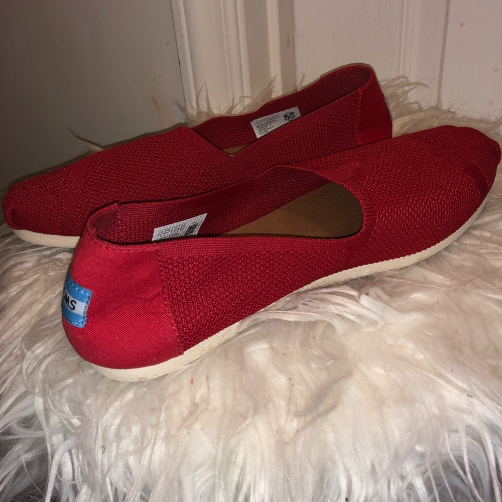 TOMS Canvas Classic - Red